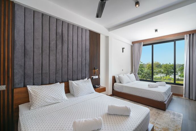 Imagen de la habitación del Hotel Thimbiri Wewa Resort - Wilpattu. Foto 11