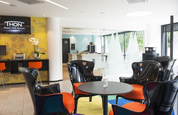 Imagen del bar/restaurante del Hotel Thon Vika Atrium. Foto 4