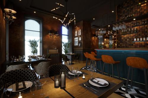 Imagen del bar/restaurante del Hotel Three Corners Avenue. Foto 2