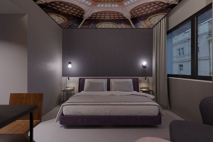 Imagen de la habitación del Hotel Three Corners Downtown. Foto 9