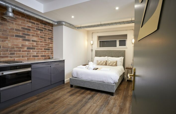 Imagen de la habitación del Hotel Three Cranes Serviced Apartments. Foto 14