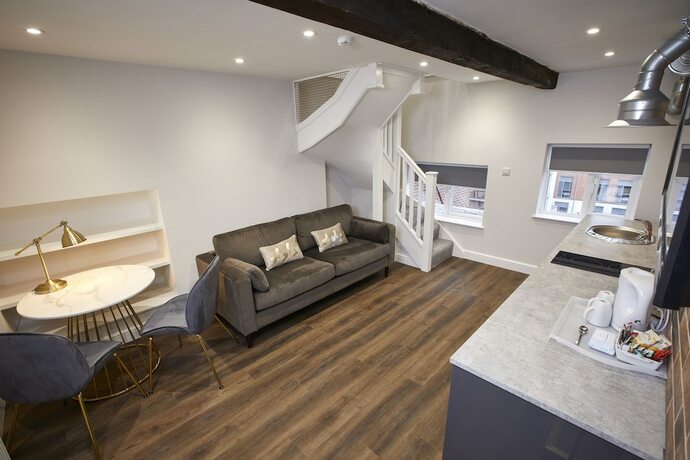 Imagen de la habitación del Hotel Three Cranes Serviced Apartments. Foto 17
