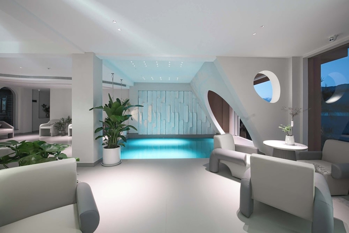 Imagen de los interiores del Hotel Three-Colored Cloud River. Foto 14
