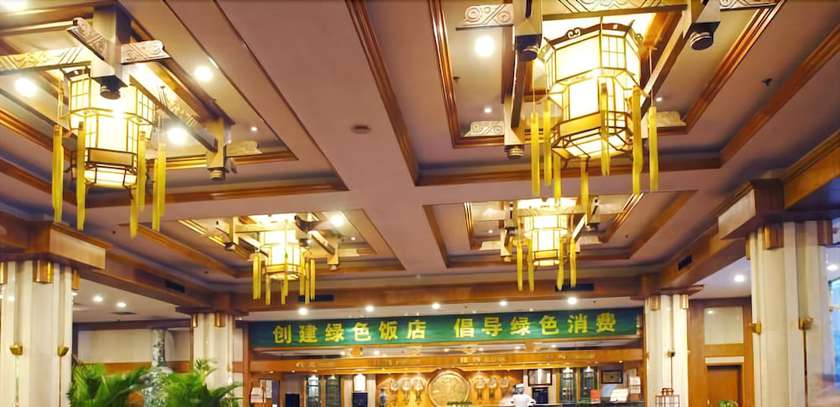 Imagen de los interiores del Hotel Tiandu Hotel Anhui - Hefei. Foto 7