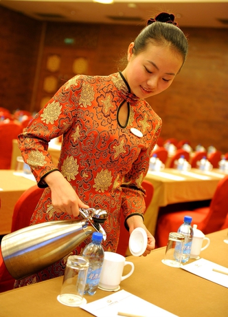 Imagen de los interiores del Hotel Tianheng International Yiwu. Foto 15