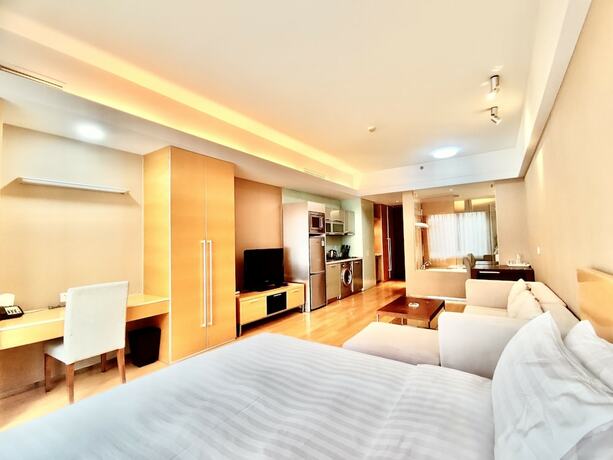 Imagen general del Hotel Tianjin Crown International Apartments. Foto 1