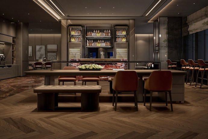 Imagen de los interiores del Hotel Tianjin Marriott National Convention And Exhibition Center. Foto 16