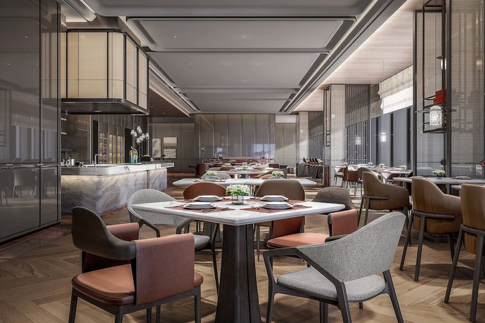 Imagen de los interiores del Hotel Tianjin Marriott National Convention And Exhibition Center. Foto 17