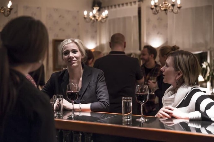 Imagen del bar/restaurante del Hotel Tidaholm Stadshotell. Foto 4