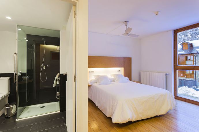 Imagen de la habitación del Hotel Tierra de Biescas. Foto 8