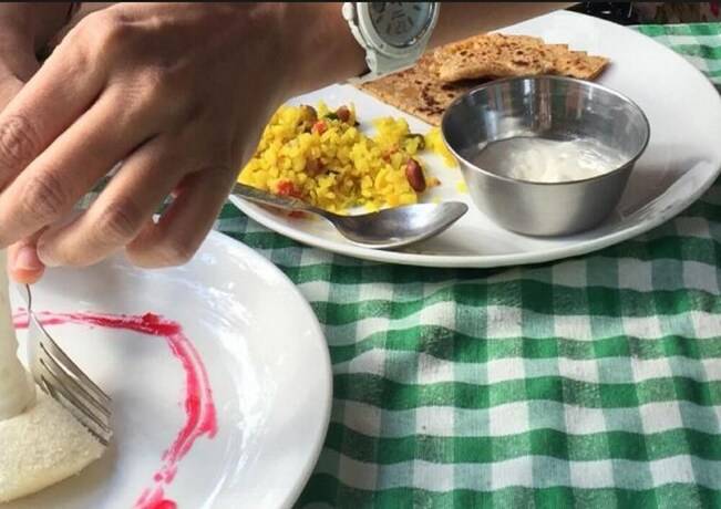 Imagen del bar/restaurante del Hotel Tih Pangong Lake View Cottages and Camps. Foto 17