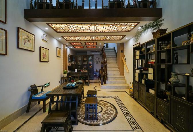 Imagen de los interiores del Hotel Tingshuo Zhijian Inn Yangzhou. Foto 6