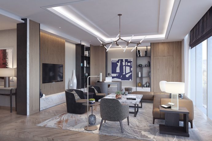 Imagen de la habitación del Hotel Tirana Marriott. Foto 10