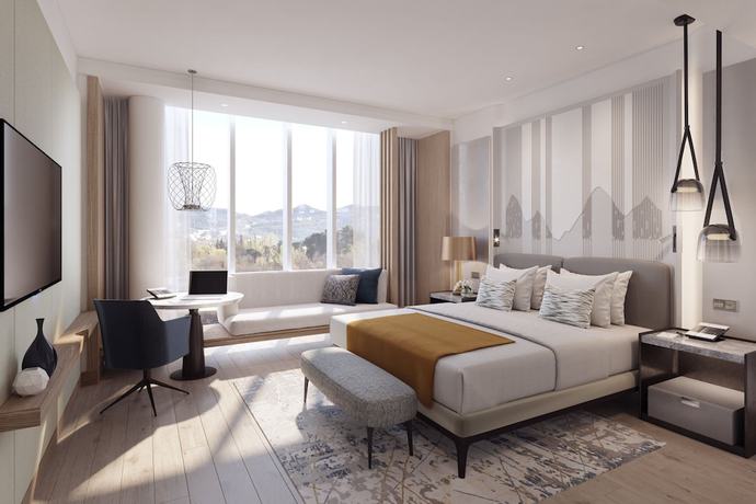 Imagen de la habitación del Hotel Tirana Marriott. Foto 11