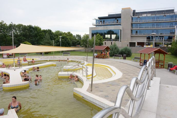 Imagen de la piscina del Hotel Tisia Hotel and Spa. Foto 19