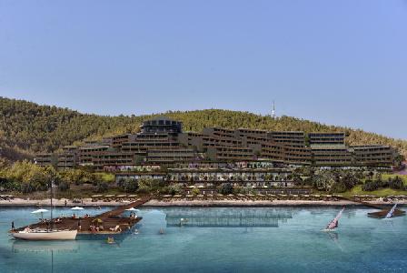 Imagen de la piscina del Hotel Titanic Luxury Collection Bodrum. Foto 10