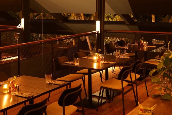 Imagen del bar/restaurante del Hotel Titik Dua Ubud. Foto 5