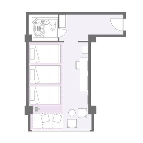 Imagen de la habitación del Hotel Tkp and Resort Lectore Atami Momoyama. Foto 7