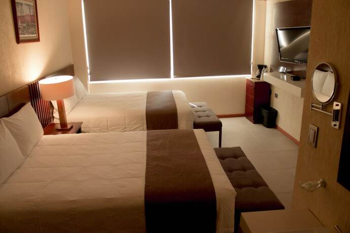 Imagen de la habitación del Hotel Tlaxcala. Foto 18