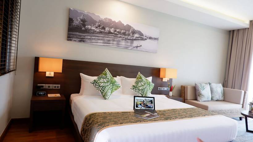 Imagen de la habitación del Hotel Tmark Resort Vang Vieng. Foto 13