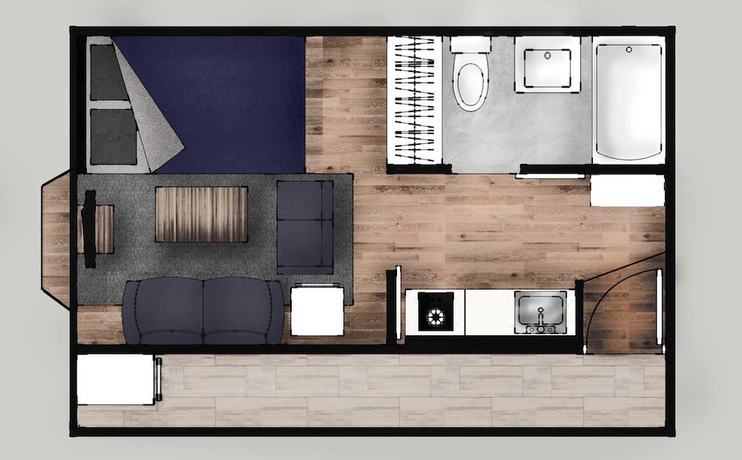 Imagen de la habitación del Hotel Tokyo Urban Flat Hotel 101. Foto 6