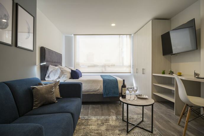 Imagen de la habitación del Hotel Torre Acqua Lofts. Foto 22