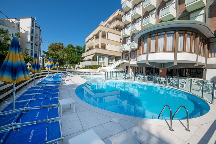 Imagen de la piscina del Hotel Torretta, Cattolica. Foto 19
