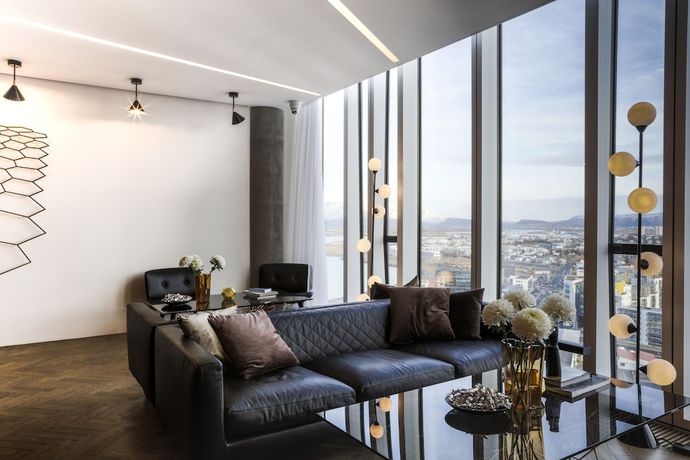 Imagen del bar/restaurante del Hotel Tower Suites Reykjavik. Foto 3