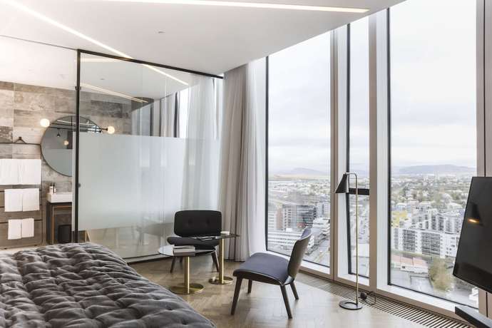 Imagen de la habitación del Hotel Tower Suites Reykjavik. Foto 8