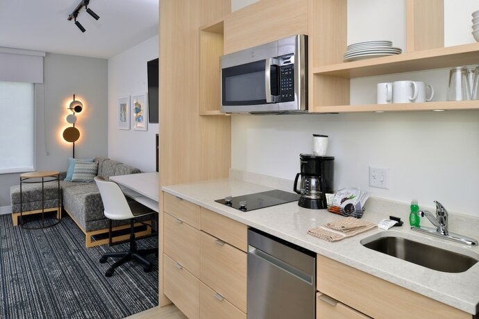 Imagen de la habitación del Hotel TownePlace Suites by Marriott Asheville Downtown. Foto 15