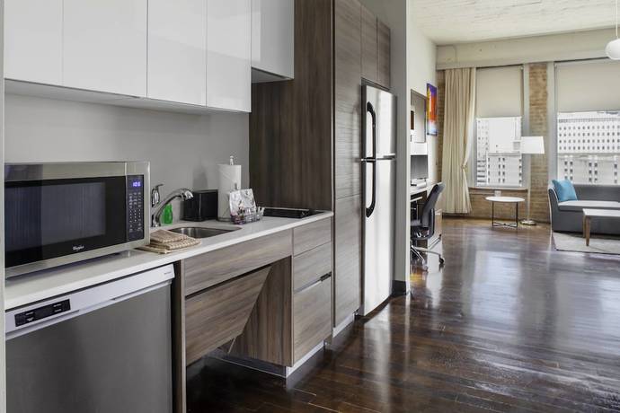 Imagen de la habitación del Hotel Towneplace Suites By Marriott Dallas Downtown. Foto 10