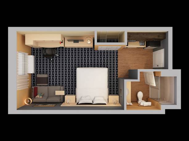 Imagen de la habitación del Hotel Towneplace Suites By Marriott London. Foto 7