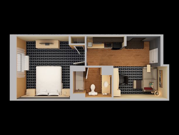 Imagen de la habitación del Hotel Towneplace Suites By Marriott London. Foto 17