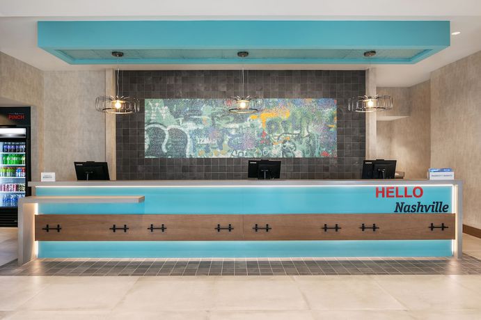 Imagen de los interiores del Hotel Towneplace Suites By Marriott Nashville Midtown. Foto 19