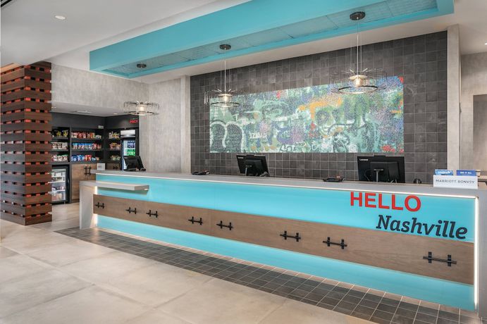Imagen de los interiores del Hotel Towneplace Suites By Marriott Nashville Midtown. Foto 20
