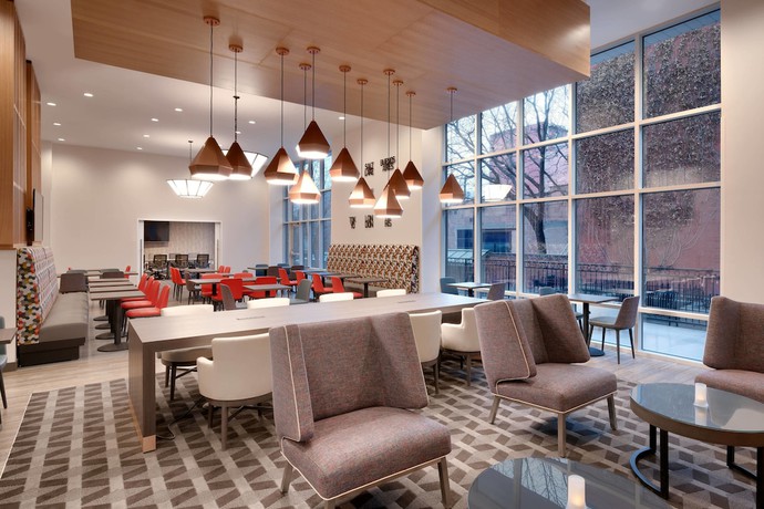 Imagen de los interiores del Hotel Towneplace Suites By Marriott Salt Lake City Downtown. Foto 17