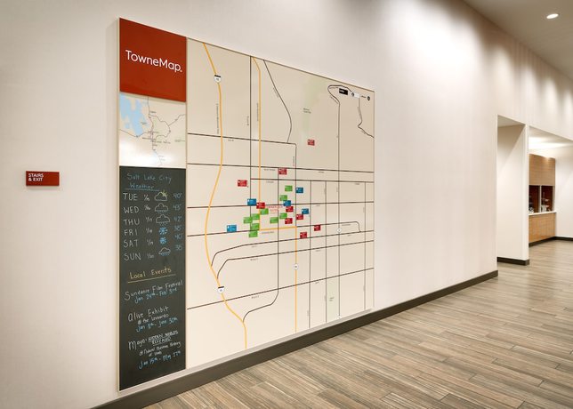 Imagen de los interiores del Hotel Towneplace Suites By Marriott Salt Lake City Downtown. Foto 18