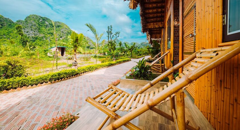 Imagen general del Hotel Trang An Valley Bungalow. Foto 14