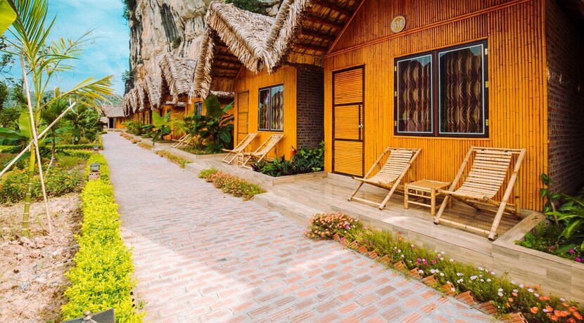 Imagen de los interiores del Hotel Trang An Valley Bungalow. Foto 37