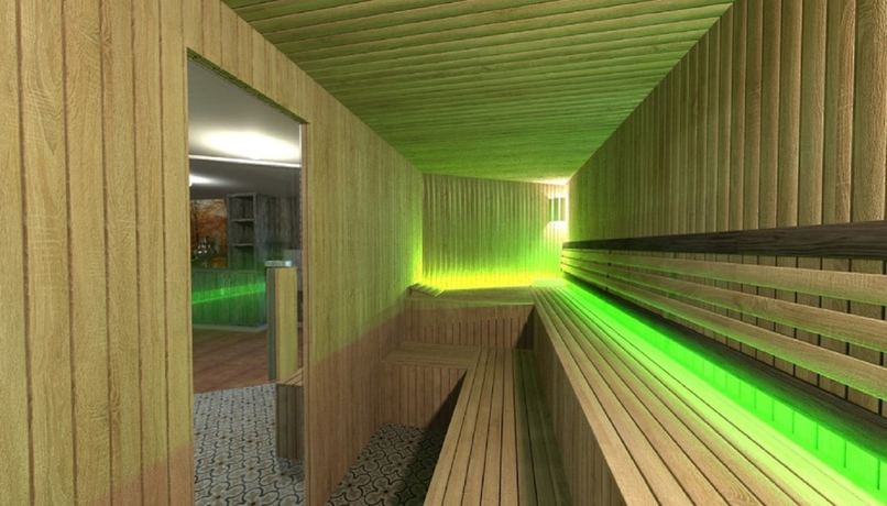 Imagen de la piscina del Hotel Trans World Columbus. Foto 20