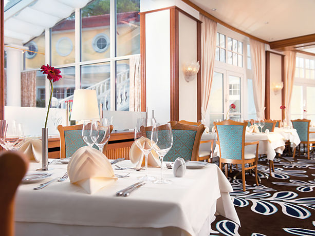 Imagen del bar/restaurante del Hotel Travel Charme Strandidyll Heringsdorf. Foto 6