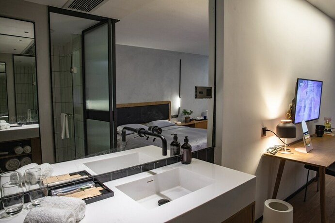 Imagen de la habitación del Hotel Travellingwith X Jnbyhome Hangzhou. Foto 5