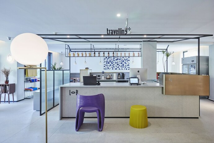 Imagen de los interiores del Hotel Travellingwith X Jnbyhome Hangzhou. Foto 14
