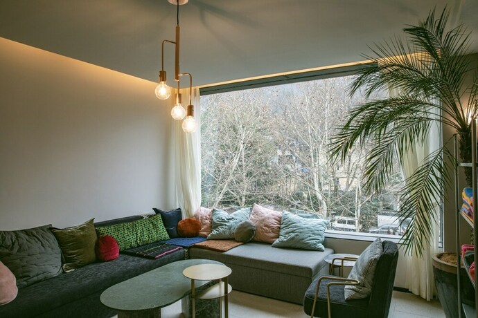 Imagen de los interiores del Hotel Travellingwith X Jnbyhome Hangzhou. Foto 17