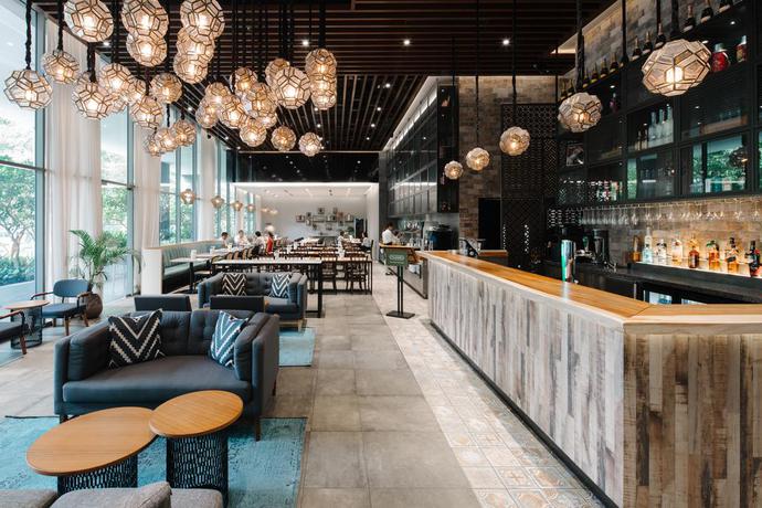 Imagen del bar/restaurante del Hotel Traveltine. Foto 4