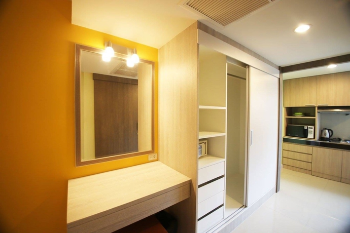 Imagen de la habitación del Hotel Trebel Service Apartment Pattaya. Foto 6