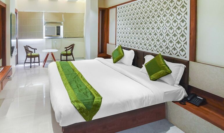 Imagen de la habitación del Hotel Treebo Saffron Varanasi. Foto 18
