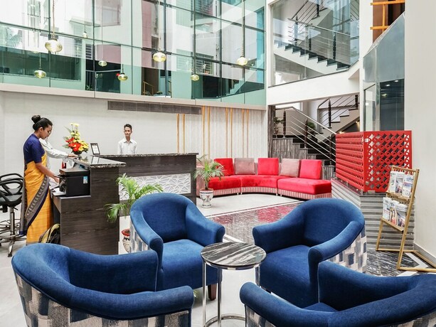 Imagen de los interiores del Hotel Treebo Select The Kalyaniz. Foto 20