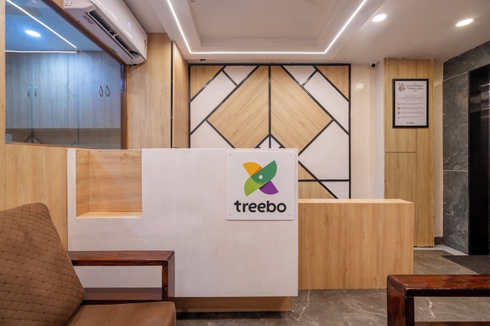 Imagen de los interiores del Hotel Treebo Trend Address Inn Mehdipatnam. Foto 16