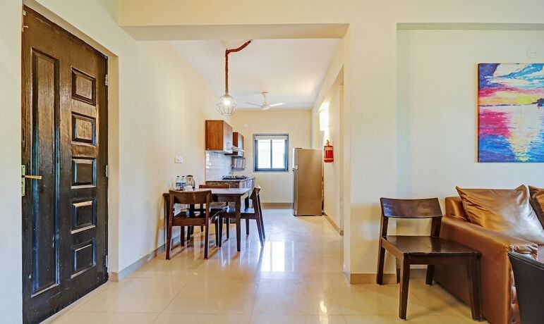 Imagen general del Hotel Treebo Trend Aquamarine Arpora. Foto 9